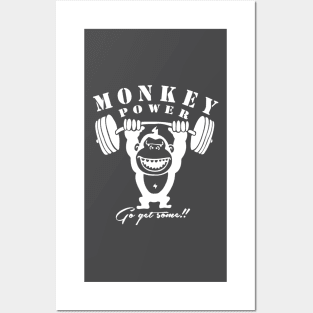 Monkey Power - Go Get Some Posters and Art